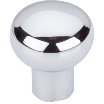 Top Knobs M2078 Rounded 7/8 Inch Mushroom Cabinet Knob - Polished Chrome