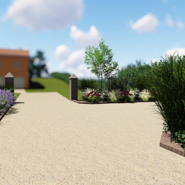 Projet de terrasse + jardin à Castillonès