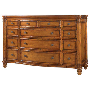 Ashley North Shore Dresser Dark Brown Victorian Dressers By