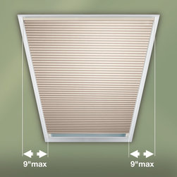 Trapezoid Window Covering - Cellular Shades