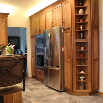 Door Style: Pendleton SP | Species: Hickory | Finish: Truffle