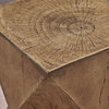 GDF Studio Manuel Indoor Lightweight Concrete Accent Table, Natural