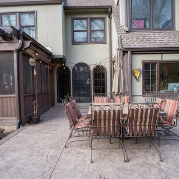 Plaza Garage, Driveway & Patio