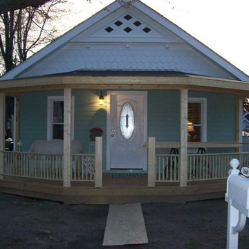 Complete reconstruction of 1935 Lake Cottage