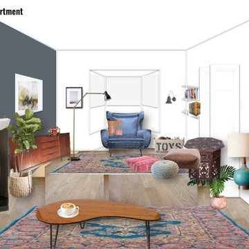 Bohemian meets mid-century