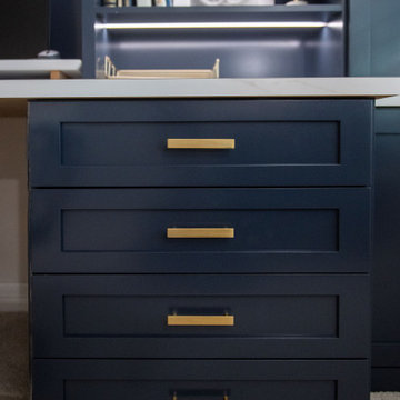 Mystic Blue Home Office