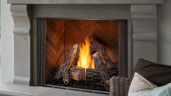 Outdoor Vent Free Gas Courtyard Fireplace