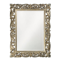 www.essentialsinside.com: chateau rectangular framed wall mirror - Wall Mirrors