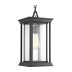 Endicott Collection 1-Light Hanging Lantern, Black