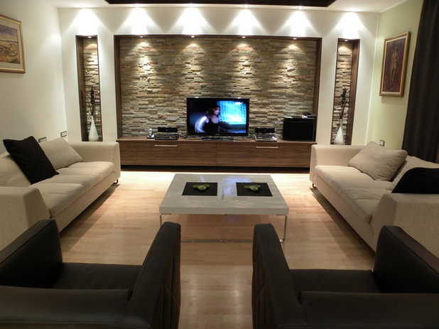 Современный Гостиная Contemporary Living Room