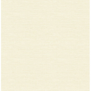 Agave Yellow Faux Grasscloth Wallpaper Sample