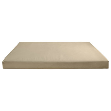 Knife Edge 6" Twin Size 75x39x6 Velvet Indoor Daybed Mattress |COVER ONLY|-AD304