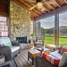 mountain house porch