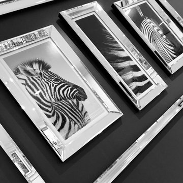 Zebra Ayna Çerçeve