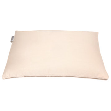 Buckwheat Pillow - buckwheat hull support pillow off white /cream  Organic Buckw