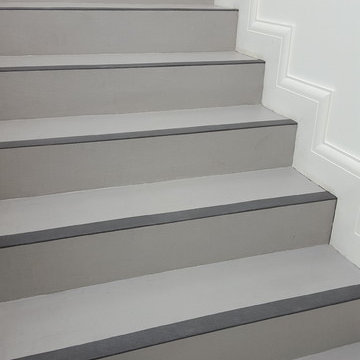 Microcement Applications on Stairs