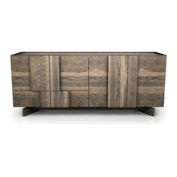 4-Door Buffet Illusion by Huppe - Buffets And Sideboards