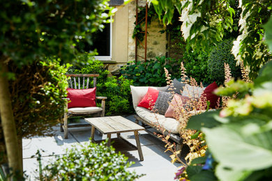 Cette image montre une terrasse ethnique.