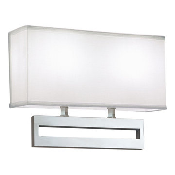 Ilex BRO1-WM-CS-ABPC-IN Broadway 1 Double Wall Sconce Light. Incandecent. Cream