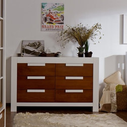 6 Drawers Chest from the VENTIANNI Collection - Kids Dressers And Armoires