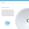 V370 Porcelain Vessel Sink, Bisque, Sink Only, No Additional Accessories