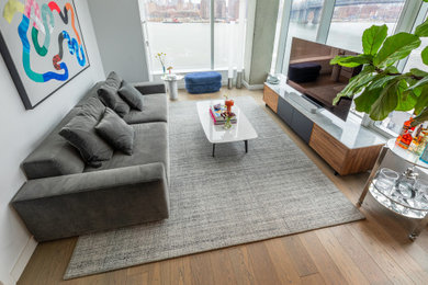 Inspiration for a modern living room remodel
