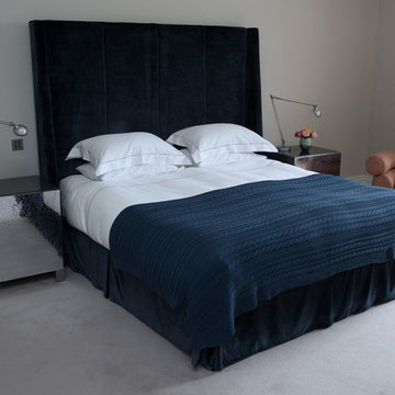 Navy Bedroom