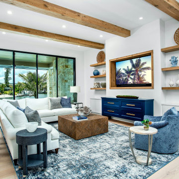 Transitional Coastal Custom Home