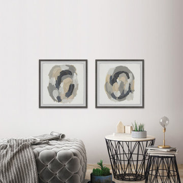 Neutral Vortex V Diptych