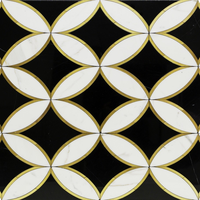 Kaleid Oblique Marble Tile