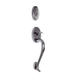 Vintage Door Hardware Oxford Park Handle set &ndash; Exterior - Door Hardware