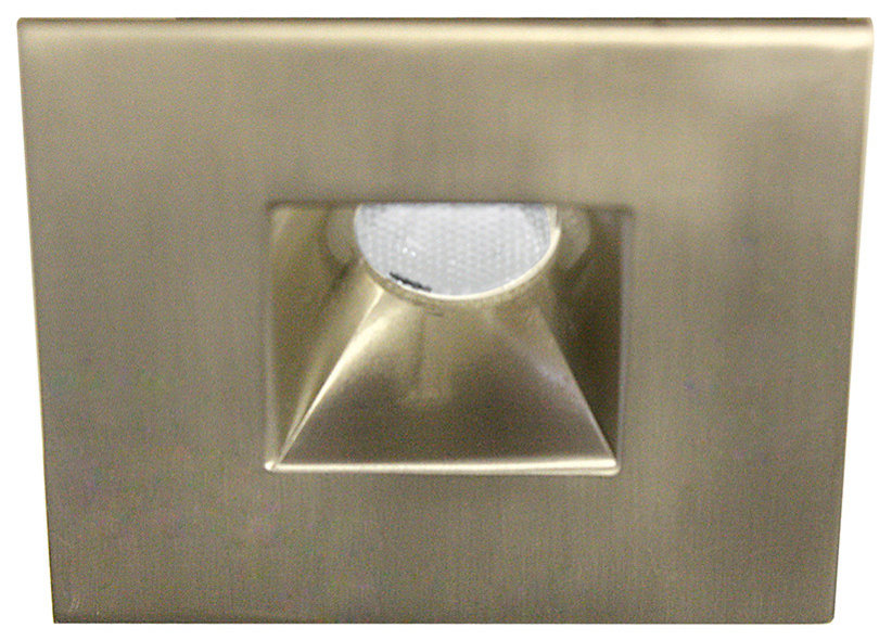 LEDme Miniature Square Recessed Task-Light 3000K Soft White, Brushed ...
