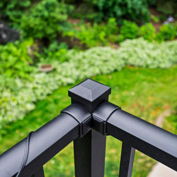 Azek Reserve Collection Driftwood Decking & Westbury Tuscany Rail
