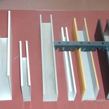 aluminum U channel false ceiling
