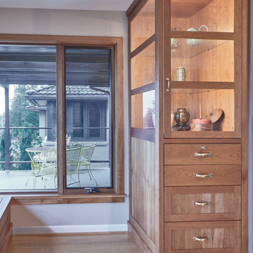 Magnolia Window Bench and Cabinetry