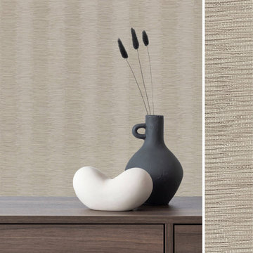 Faux Grasscloth Decorative Fabric_Pearl Barley