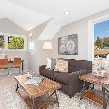 Coastal Style West Seattle Beach Cottage