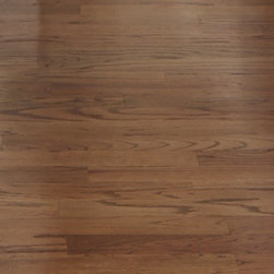 3.5" Wide White Oak Flooring with Custom Stain - Hardwood Flooring