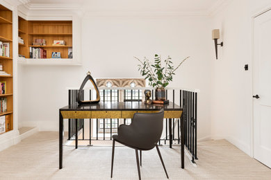 Inspiration for a contemporary home office in Other.