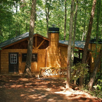 Tree house waterfall rehab cabin