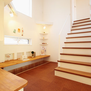 中間階のあるボックスハウス