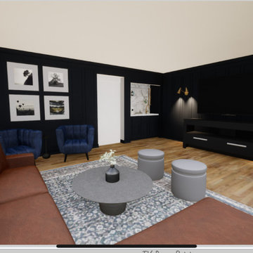 Rich + Moody TV/Media Room