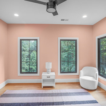 Painted Brick Colonial Revival