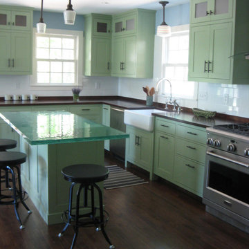 Lake house kitchen remodel