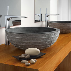 Contemporary Natural Stone Bathroom SInk - Bathroom Sinks