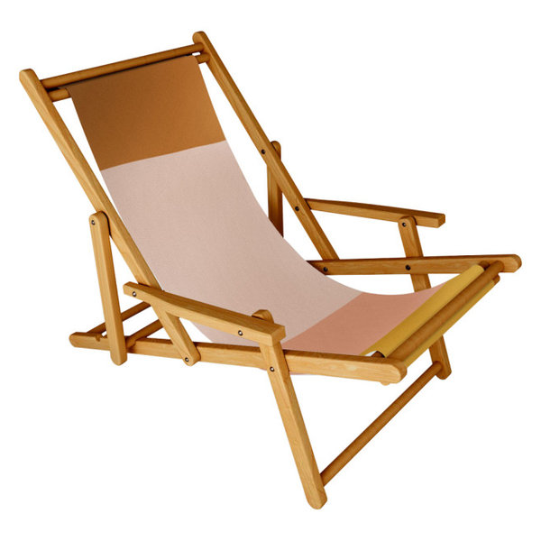 Deny Designs Colour Poems Contemporary Color Block Iv Sling Chair