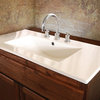 Rectangular Vitreous China Insert Sink with Overflow