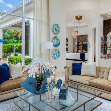 Palm Beach Tropical Paradise Glamor