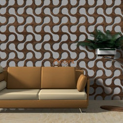 3D Circuit Screen Wave D&eacute;cor - Products