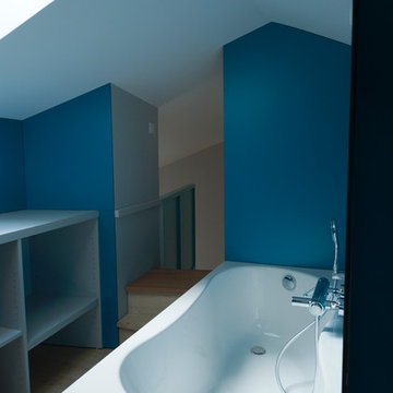 un appartement-bois sous les toits